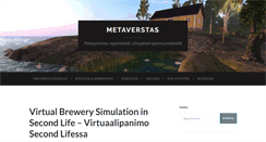 Desktop Screenshot of metaverstas.fi